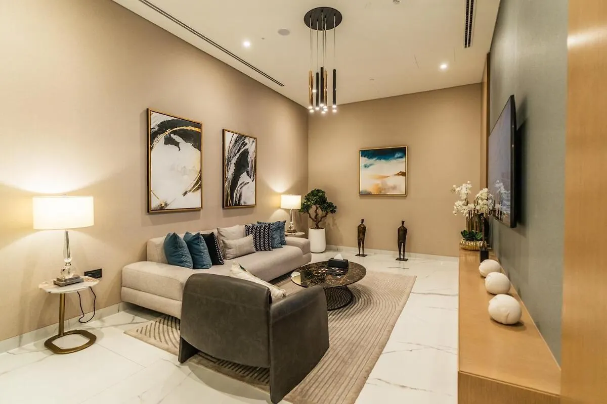 Sobha Waves Grande Big 1Br Apt Burj Khalifa Views! Dubai United Arab Emirates