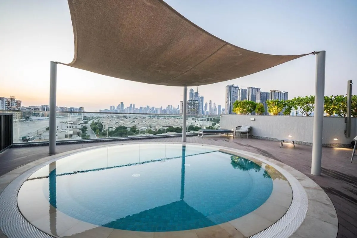 Apartment Sobha Waves Grande Big 1Br Apt Burj Khalifa Views! Dubai