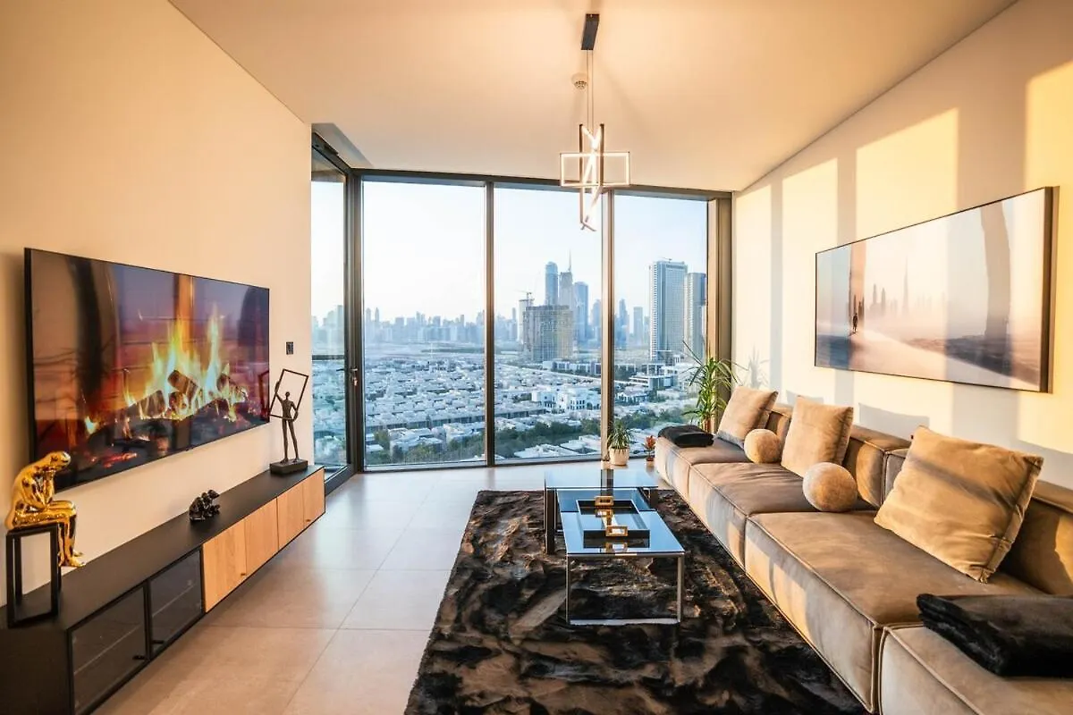 Sobha Waves Grande Big 1Br Apt Burj Khalifa Views! Dubai