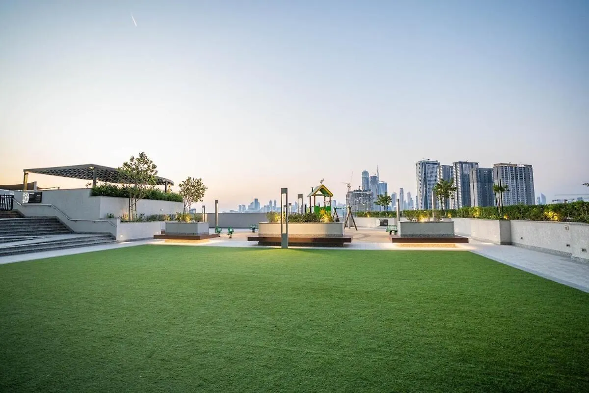 Apartament Sobha Waves Grande Big 1Br Apt Burj Khalifa Views! Dubaj Zjednoczone Emiraty Arabskie