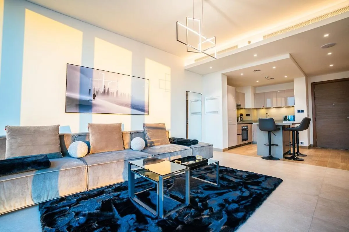 Sobha Waves Grande Big 1Br Apt Burj Khalifa Views! Dubaj