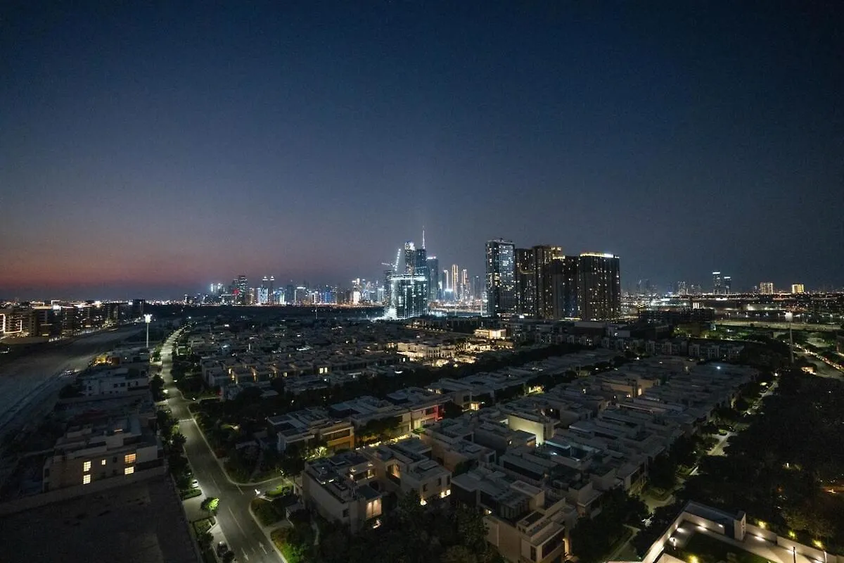 Sobha Waves Grande Big 1Br Apt Burj Khalifa Views! Dubaj Apartament